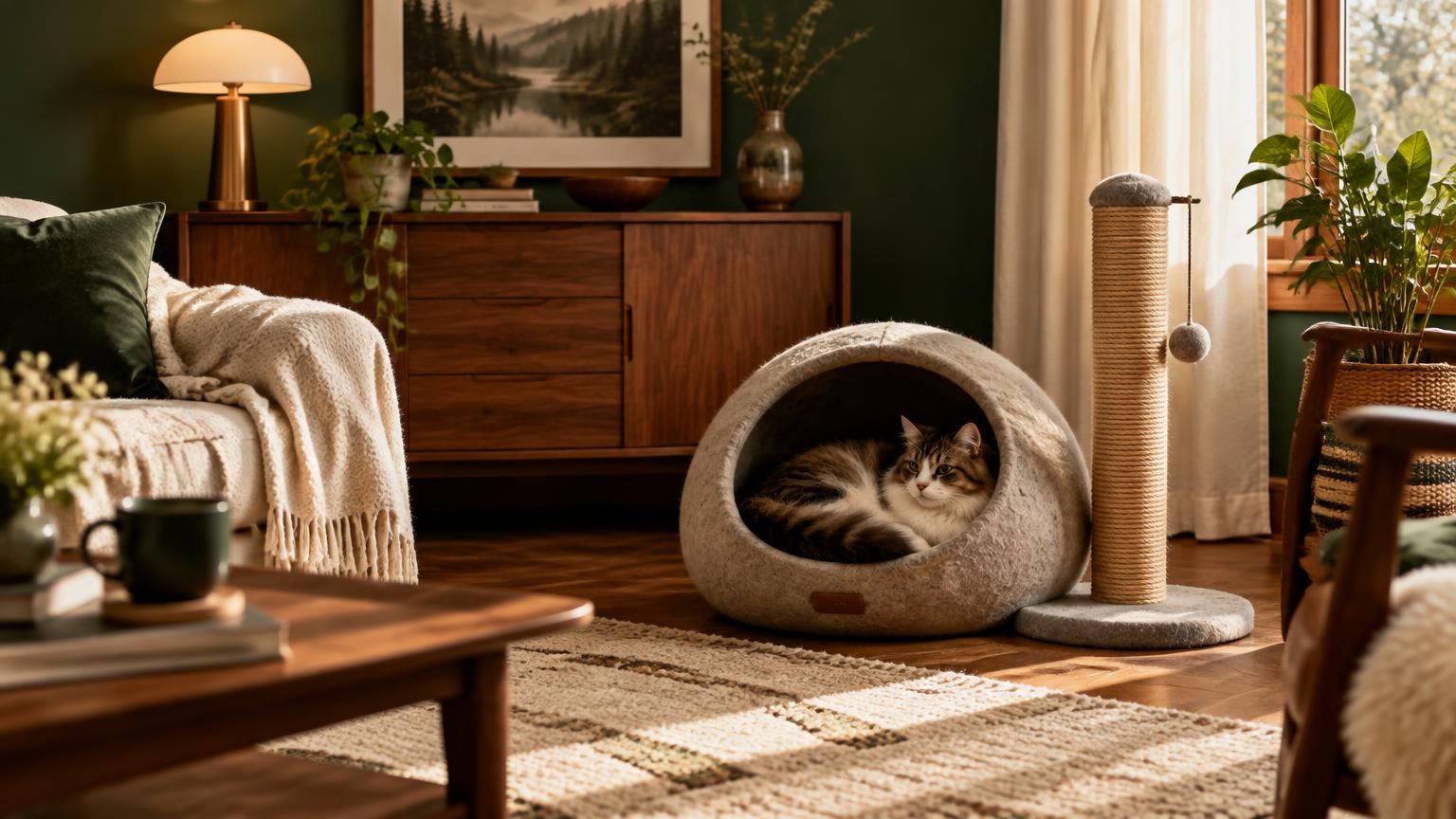 Whisker & Co. demo store hero — Cat accessories