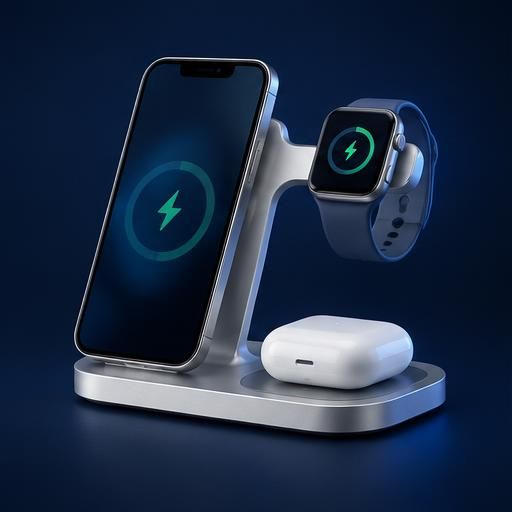 3-in-1 Wireless Charger — sample product in the Nexora Tech demo store