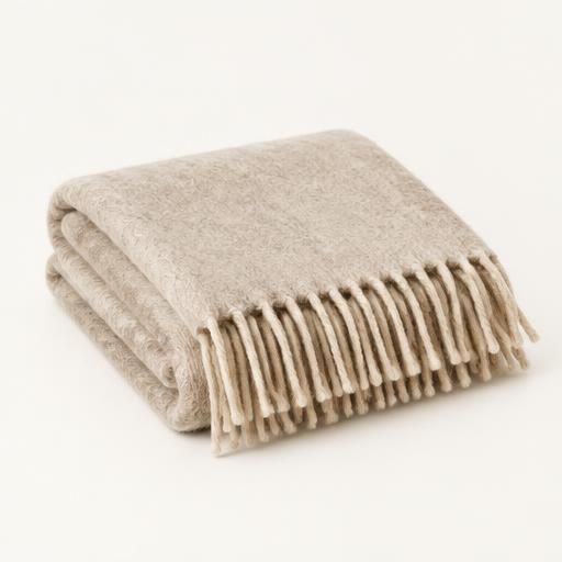 Wool Fringe Throw — sample product in the Nordhaven demo store