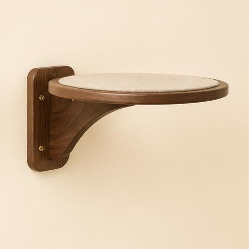 Walnut Wall Shelf — sample product in the Whisker & Co. demo store