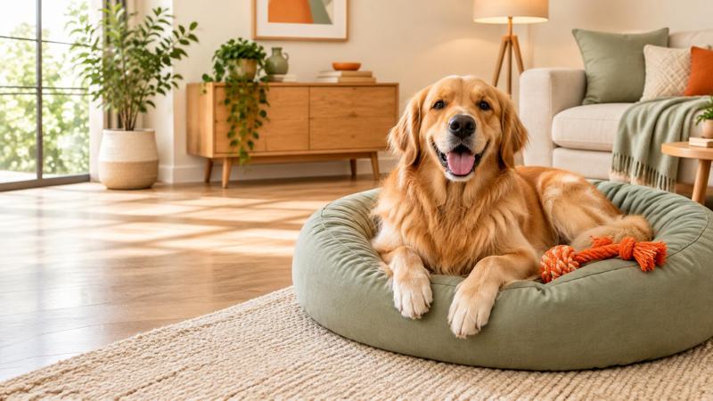 Desktop preview of the Pawly dog accessories demo store